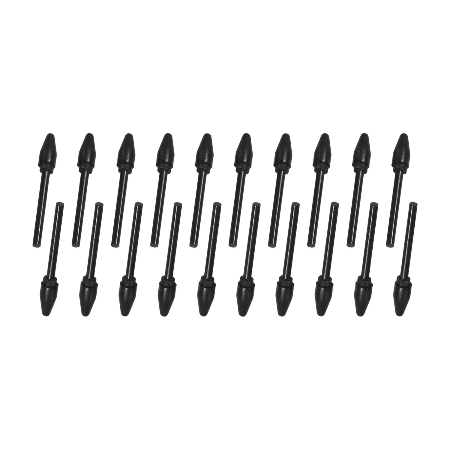 BOSTO 20pcs Replacement Nibs Pen Tips for Bosto 16HD Compatible with All BOSTO Graphic Monitor Drawing Tablet Stylus Black