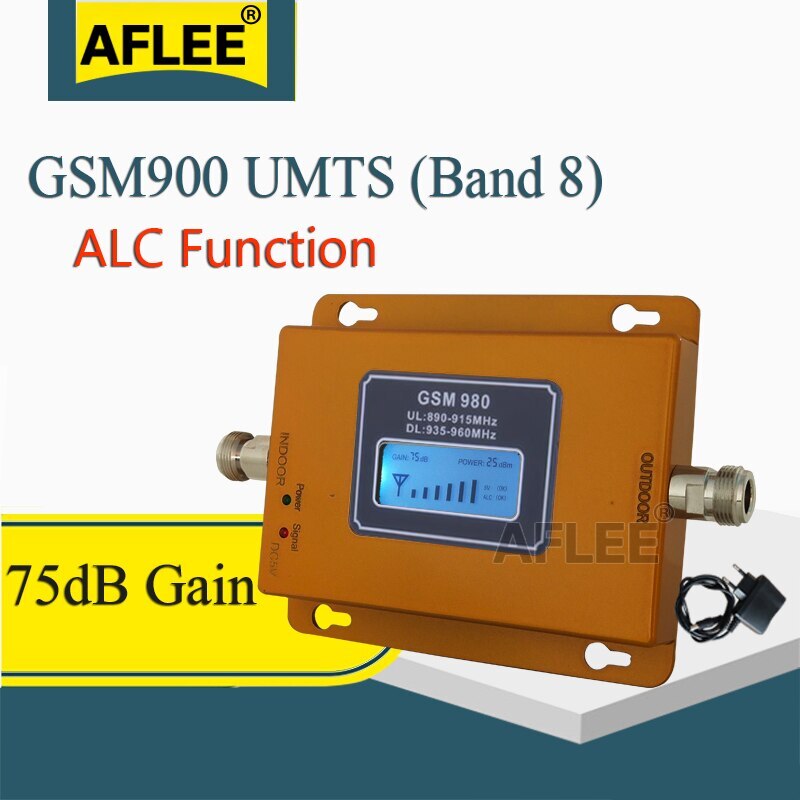 900 /1800 /2100 Mhz 4G Cellular Verstärker GSM DCS WCDMA 4G Handy Signal Repeater GSM 2G 3G 4G Netzwerk Mobile Signal Booster: GSM900