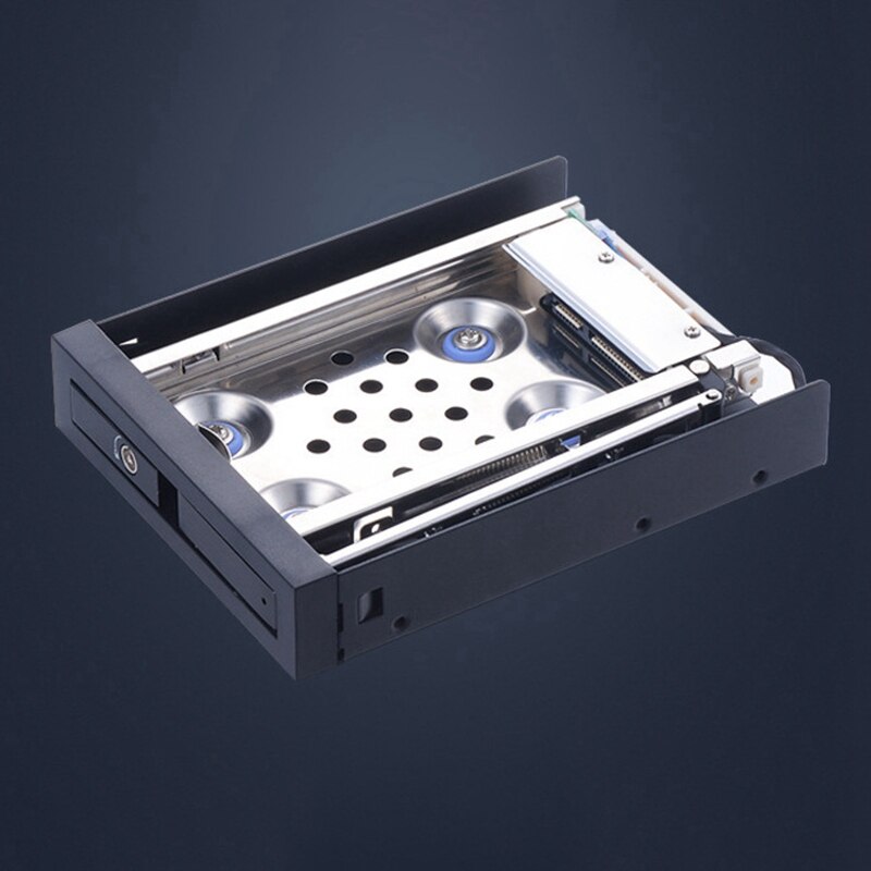 SSD HDD Storage Box 3.5-Inch Floppy Drive Panel Compatible with 2.5-Inch SATA Internal Hard Drive for Desktop PC Case