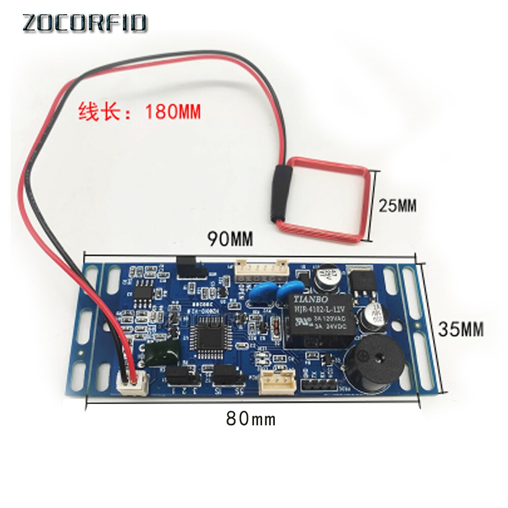 1000 Benutzer wischen Karte Zugriff Regler ohne Tastatur Einfache RFID Zugriff Kontrolle Rfid-karte Zugriff allein