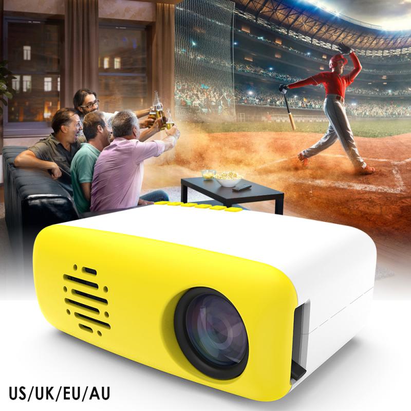 Mini Full Hd Led Projector Draagbare Home Theater Cinema Projector 1080P Projectoren Usb Hdmi Av Voor Mobiele Smartphone Laptop pc