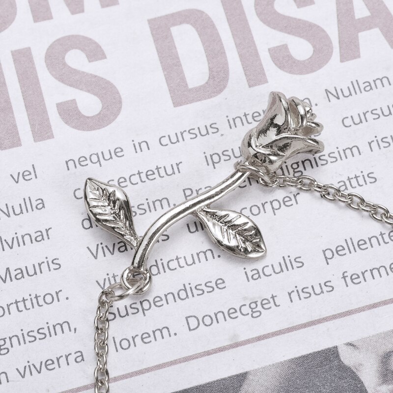 Romantische Elegante Mode Hand Ketting Goud/Sliver/Rose Goud Kleur Rose Bloem Armband Vrouwen Charms Sieraden Chic accessoires