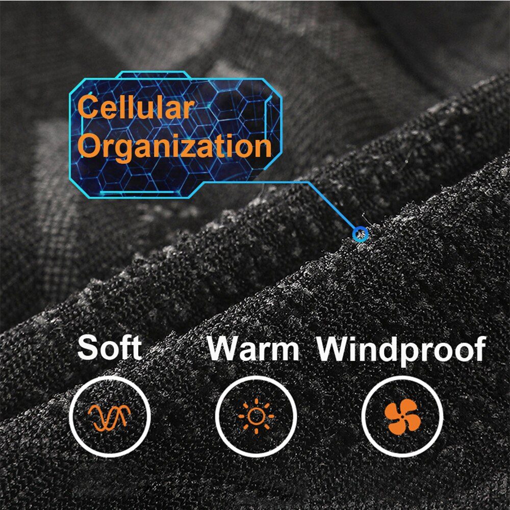 Motorcycle Cycling Mask Skiing Balaclava Cycling Bandana Breathable Face Mask Motorcycle Neck Gaiter Winter Face Cover Ski Masks