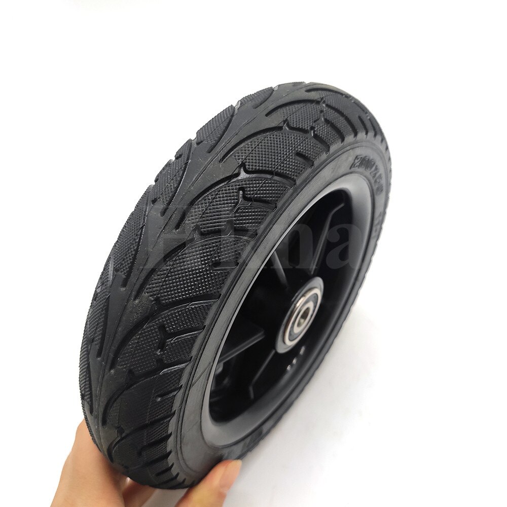 8 Inch 200X50 Effen Wheel Tyre 200*50 Effen Band Met Plastic Hub Voor Elektrische Scooter Accessoires