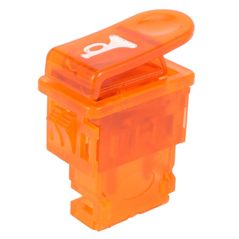 Motorcycle Horn Switch Button Turn Signal Switch Button Start Button for Honda DIO ZX AF27 AF28 AF34 AF35: Orange
