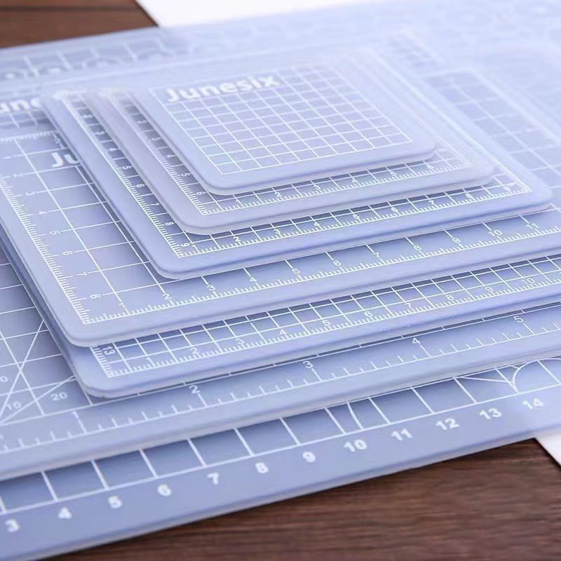 Selbstheilende Schneidematten, durchscheinendes Papier, Patchwork-Schnittbrett, DIY, mehrere Größen, Schnitzplatte, handgefertigte Werkzeuge, Schneidplatte, Büro