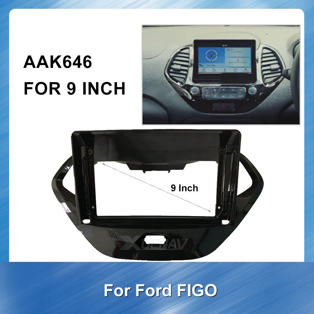 Car Radio Fascia For Ford FIGO Autoradio 9 Inch Pa... – Grandado