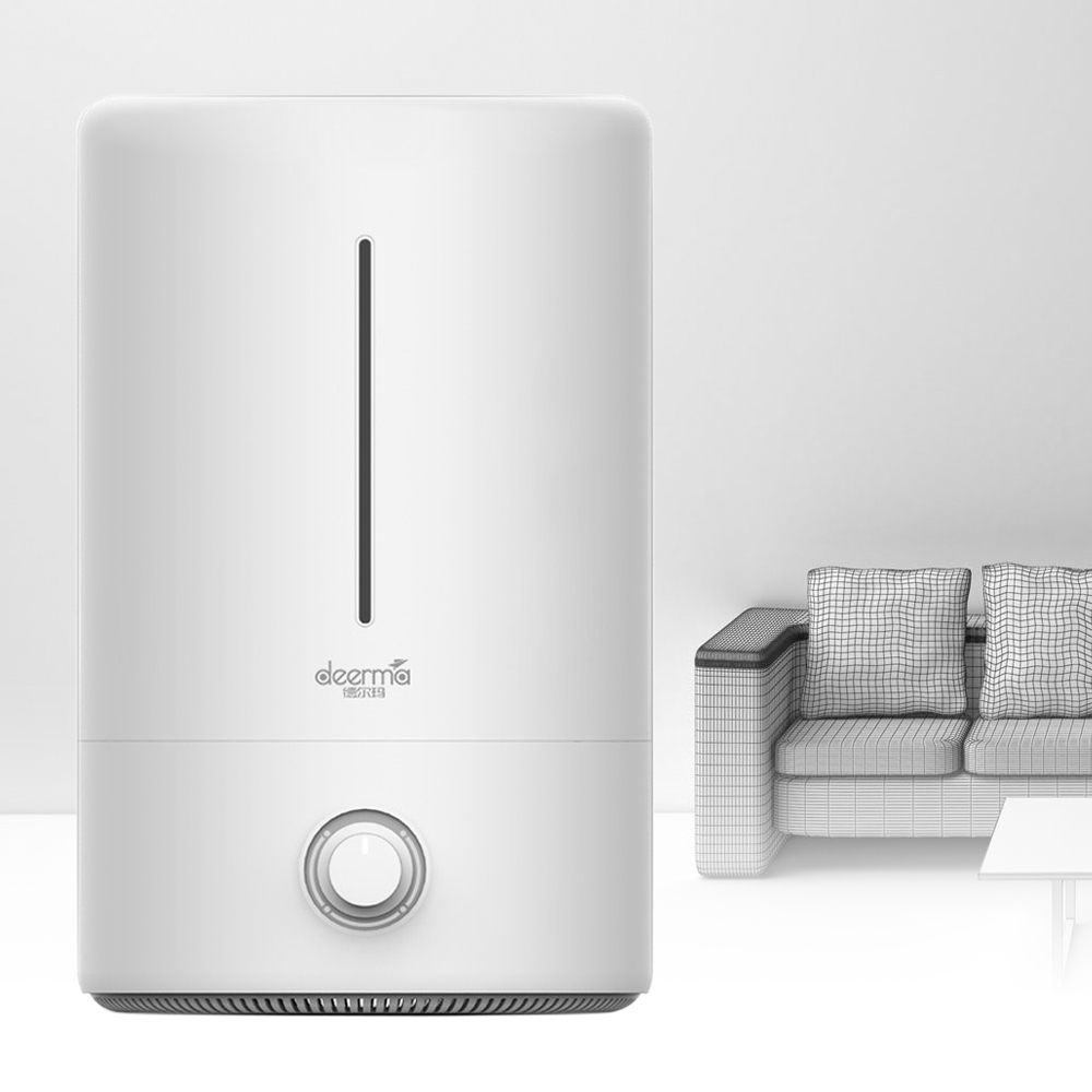 Humidificador humidificador de aire silencioso doméstico de gran capacidad Original Xiaomi Home Deerma 5L humidificador de aire ultrasónico humidificador purificador de Aroma