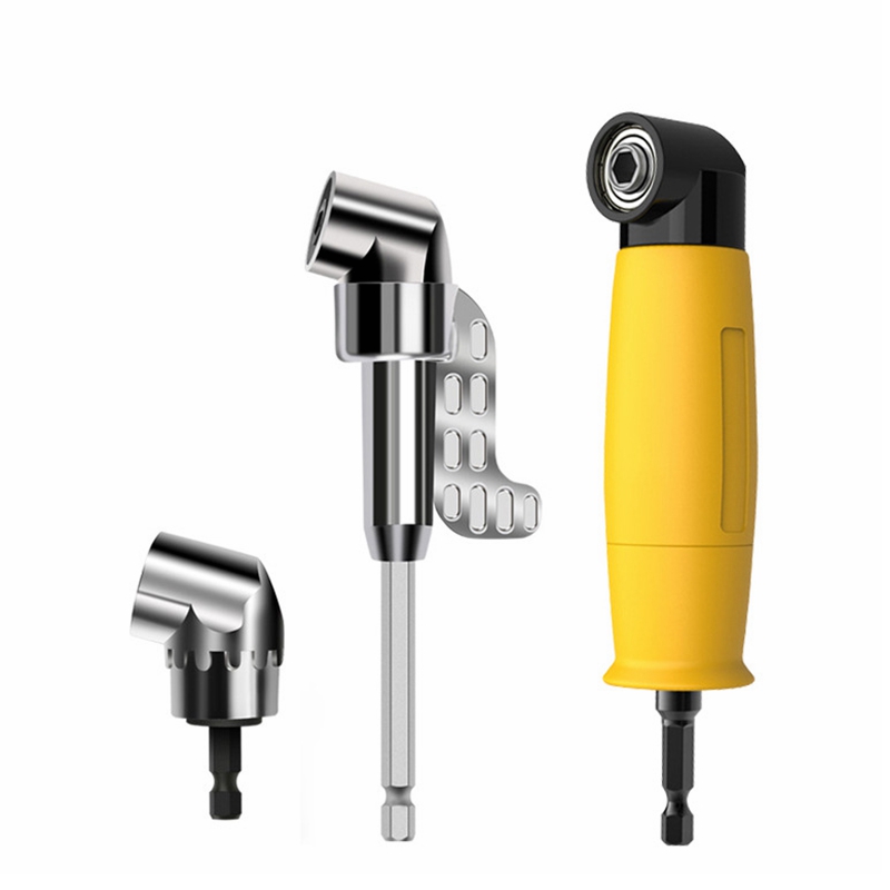 Rechten Winkel Bohrer 90/105 Grad Multifunktions Rechts Stahl Winkel Fahrer Winkel Verlängerung Energie Schraubendreher Bohrer Adapter verhexen Schaft