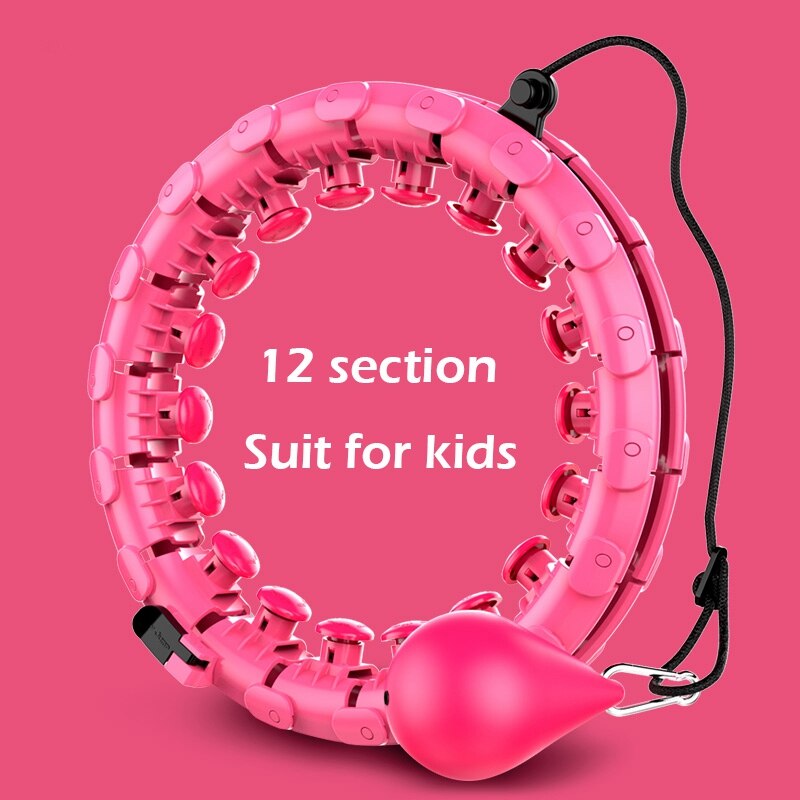 Smart Sport Hoepel Dunne Taille Buik Oefening Gym Hoepel Fitnessapparatuur Dropshipper: pink12