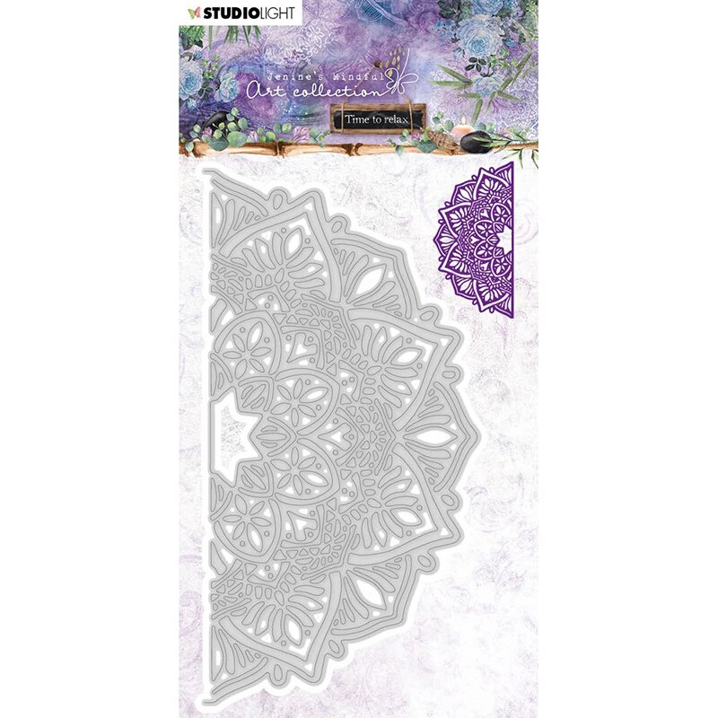 CH Flowers Stencil Metal Cutting Die For Scrapbooking Practice Hands-on DIY Album Card Craft Decoration: die-3