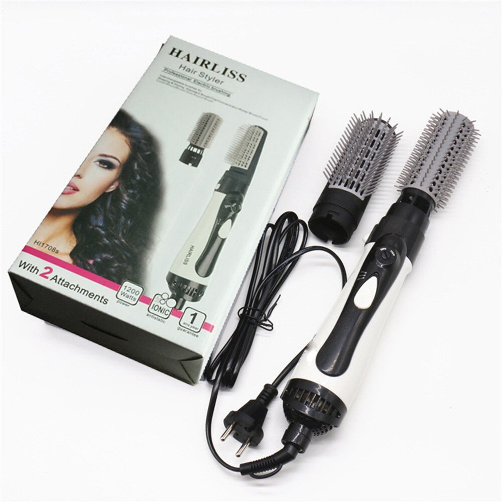 One Step Hair Dryer And Volumizer Air Brush 000W Hair Blow Dryer Hair Curler Comb Air Brush Straightener Styling Tools