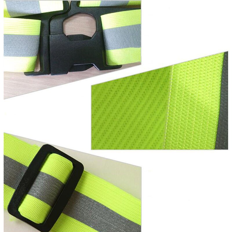 Reflecterende Veiligheid Vest Strips voor Bouwverkeer Magazijn Zichtbaarheid Security Jas Reflecterende Strips Werkkleding Uniformen