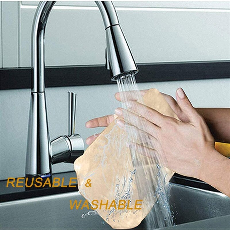 4PCS Toaster Bags Grilled Cheese Sandwiches Doughnut Toaster Bags Baking Accessories Made Reusable Baked Toast Bread Bags