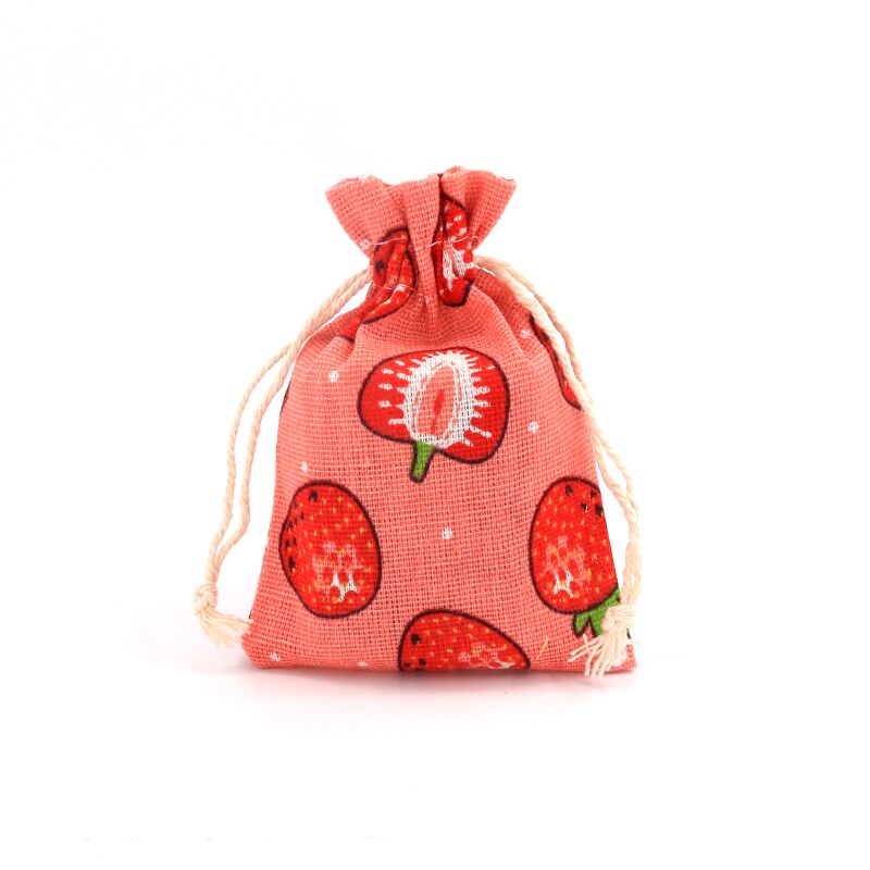 5 sztuk/partia kolorowe wzory pościel torby bawełniane 10x14cm Wedding Favor cukierki bransoletka biżuteria torby do pakowania muślinu torba na prezent woreczki: A12