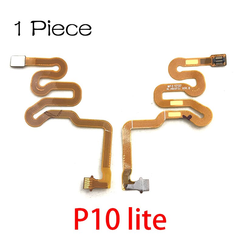 For Huawei Nova 3 3i 4 4e 5 5i Pro P10 P20 Pro P30 Lite Home Button Fingerprint Touch Id Sensor Connector Flex Cable: P10 lite