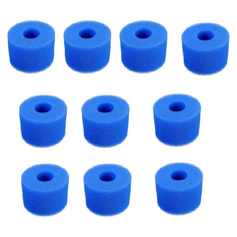 10Pcs Zwembad Filter Waterpomp Filter Pomp S1 Wasbaar Bio Schuim 2 4 X Uk Vi Lui 'Z type Filter'