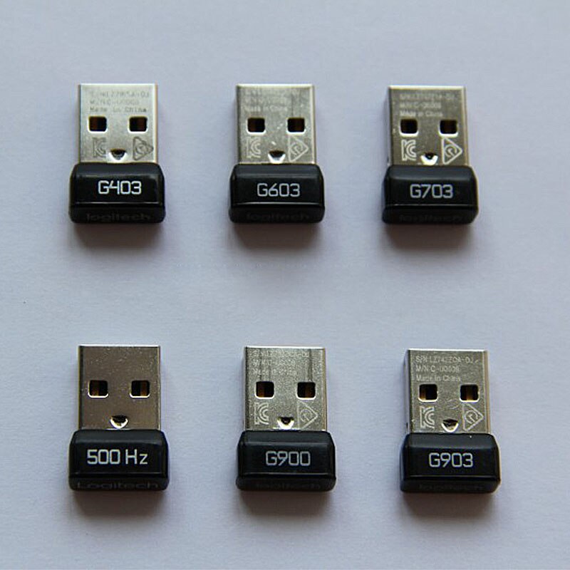 1 USB robić komputera adapter robić odbiornika klucz USB nadajnik dla Logitech G903 G403 G900 G703 G603 G602 G700S bezprzewodowa mysz odbiornik #25