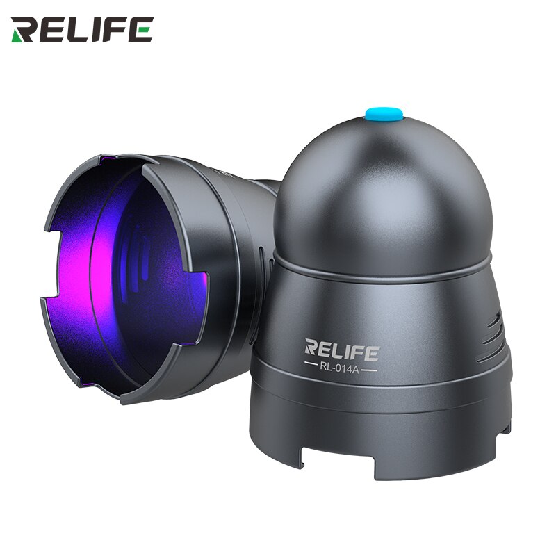 SUNSHINE RELIFE RL-014A Efficient UV curing lamp USB Adjustable Time Switch Portable Headlamp Bead Green Oil Glue Curing Tool