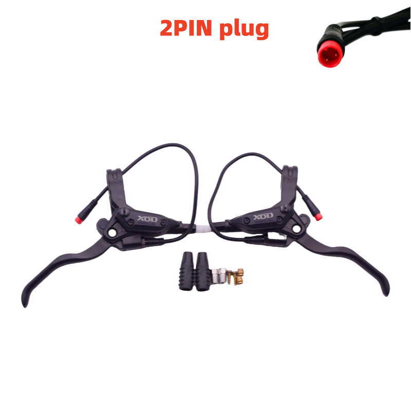 XOD H800/H880 tuyau de frein à disque hydraulique pour Scooter électrique, levier de frein, câble de frein, accessoires de vélo de cyclomoteur de Scooter électrique: Black