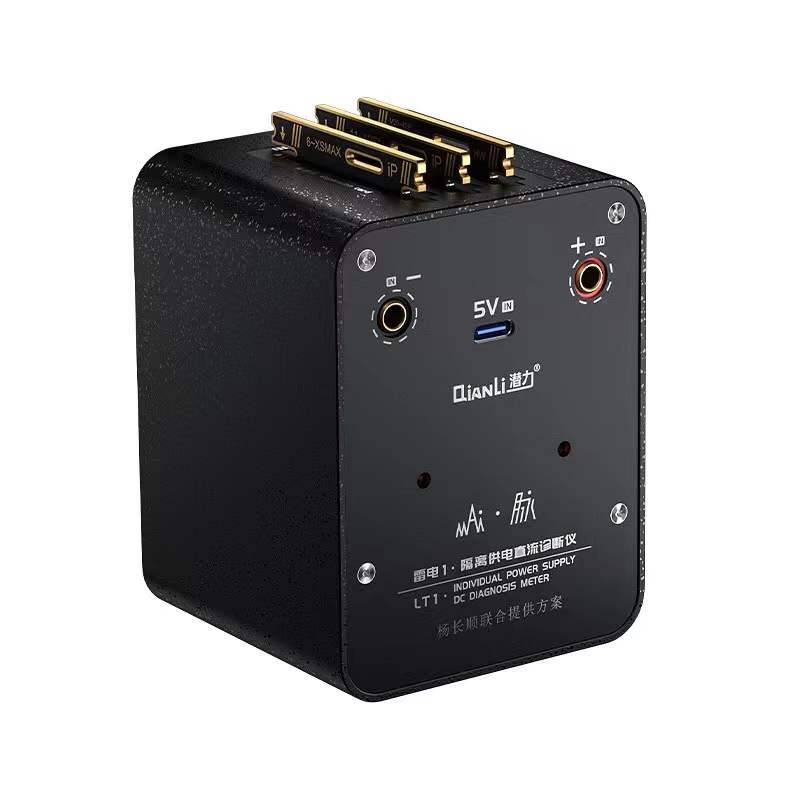 Qianli lt1 alimentatore strumento di diagnosi cc con interfaccia di tipo C per misuratore di potenza del caricabatterie per avvio rapido del telefono