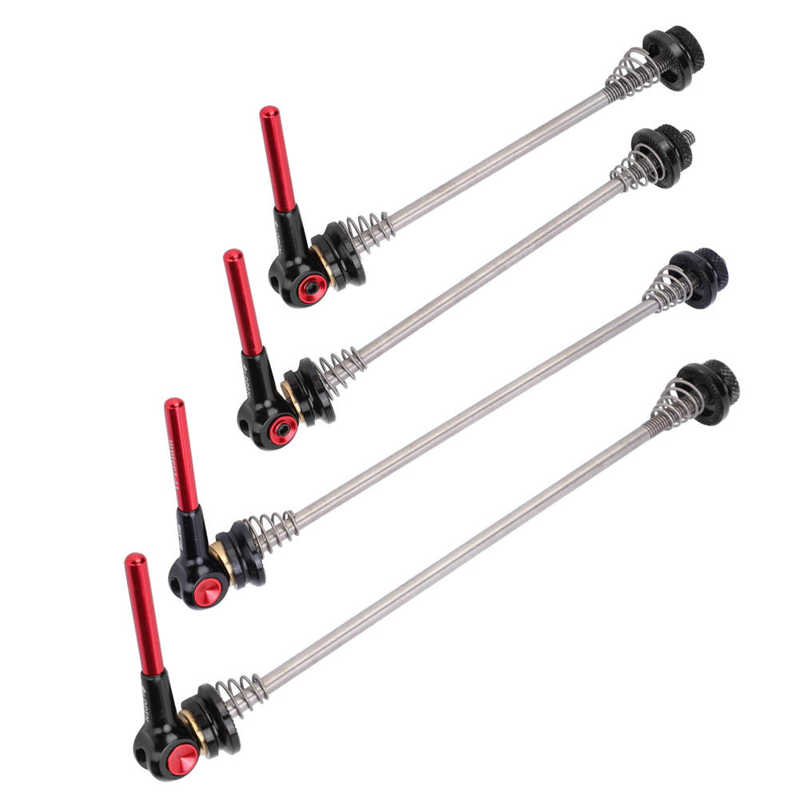 Bicycle Skewer Bike Quick Release Skewer Titanium Alloy Cycling Wheel Skewer Bicycle Quick Release For Mountain Cycling Parts