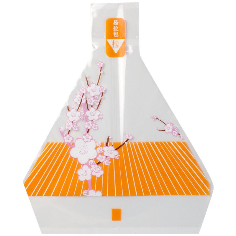 10pcs Japanese Style Triangle Rice Ball Packing Bag Japanese Cuisine Making Tools Bento Accessories: 6