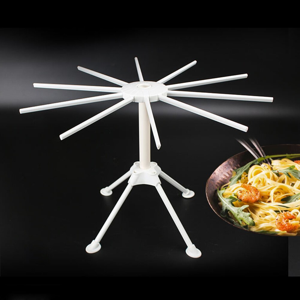 Plastik pasta tørrestativ friske nudler hængestativ tagliolini pasta tørholder køkken gadget tilfældig farve