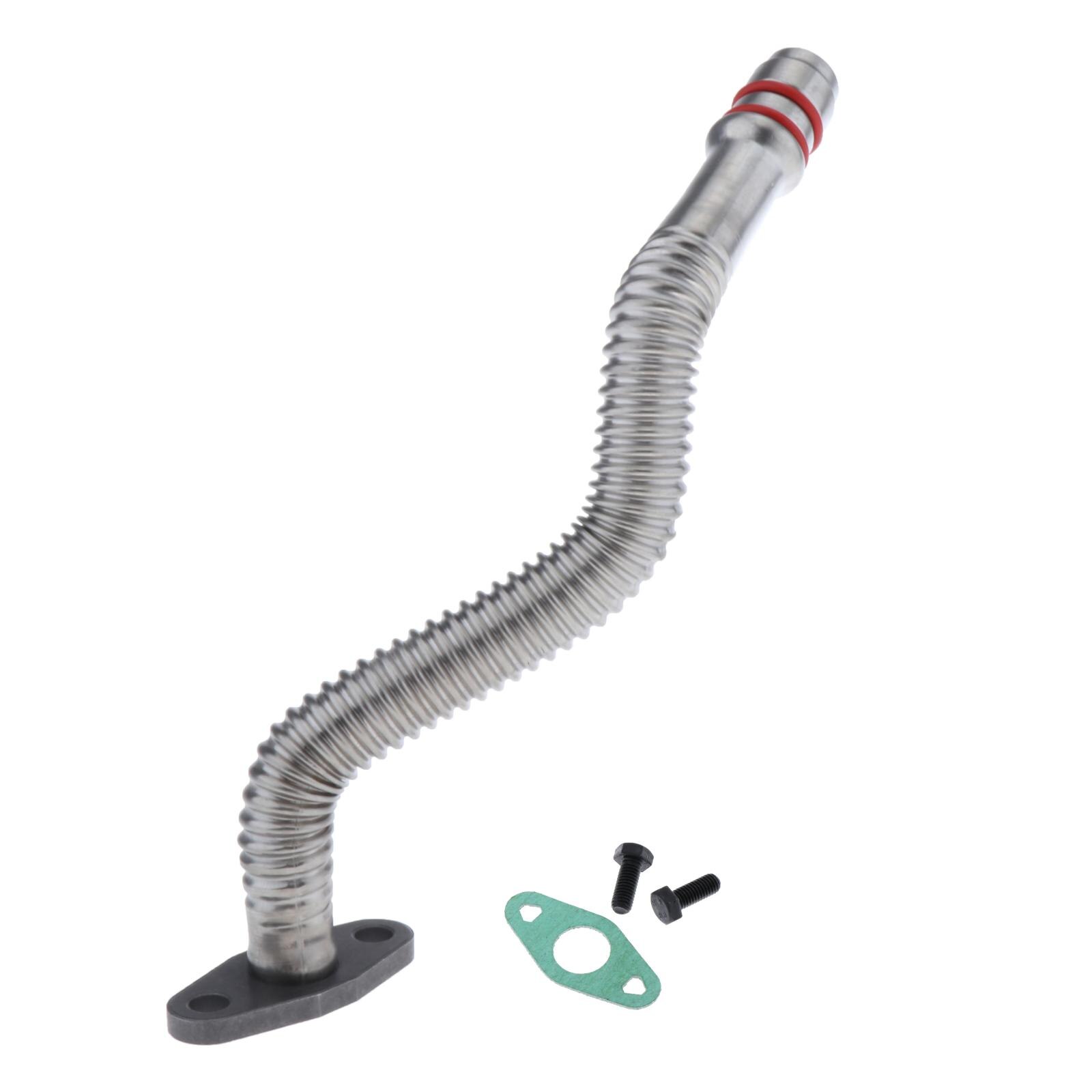 Turbo Oil Return Drain Line Tube For 2007.5 Dodge