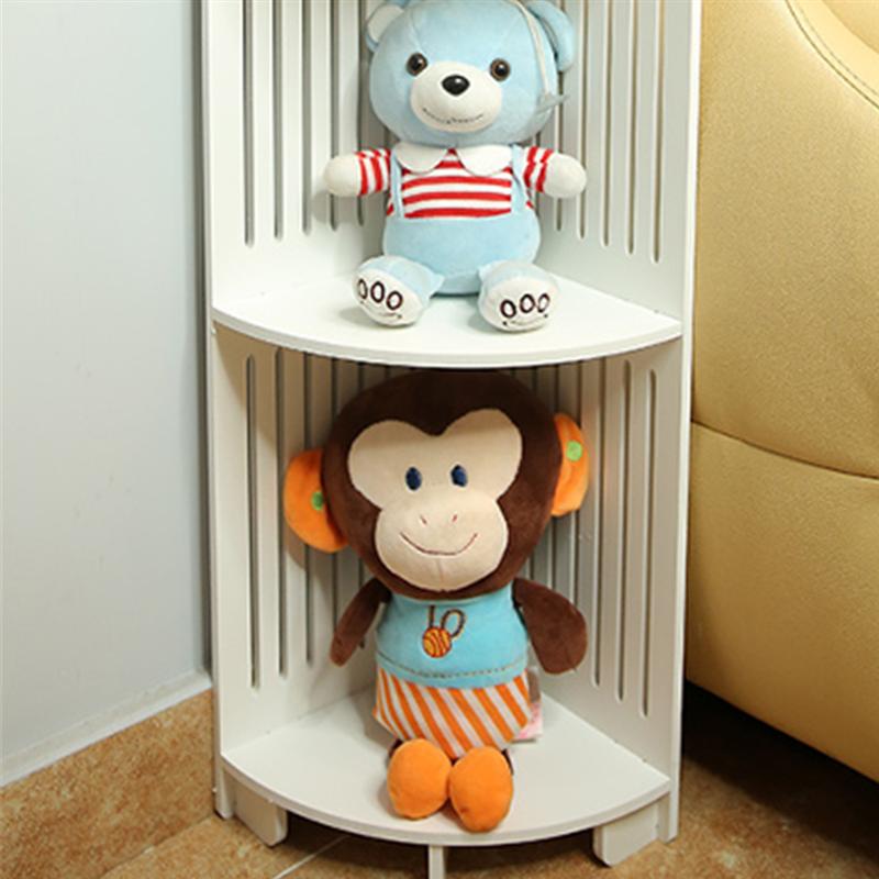 1pc Portable Lightweight Durable Practical Plastic Storage Rack Storage Shelf Storage Container Tableware Holder for Bathroom