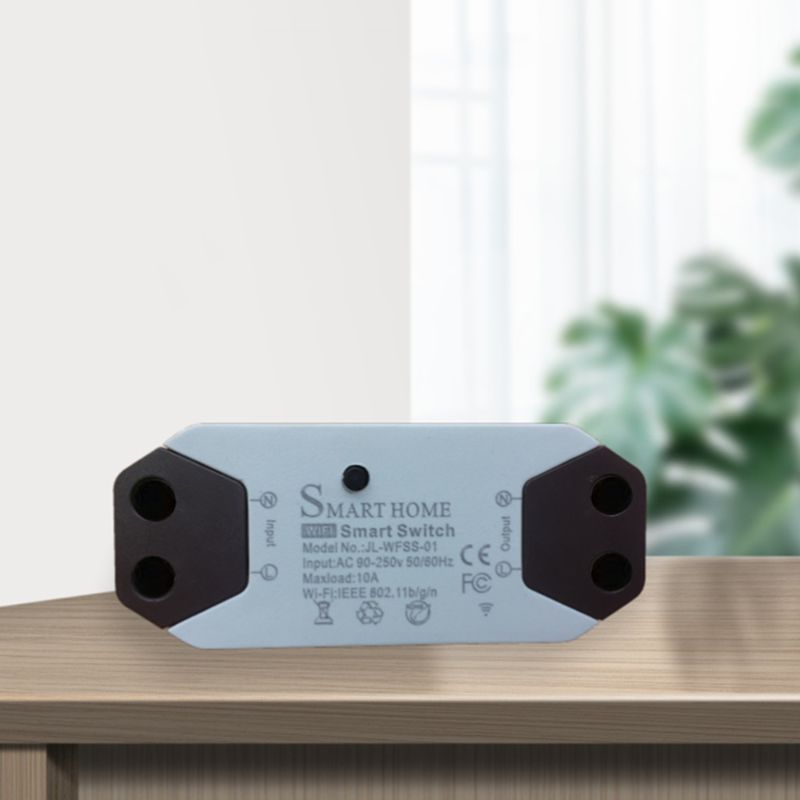 Wifi smart lysbryter universal breaker app fjernkontroll familiedeling