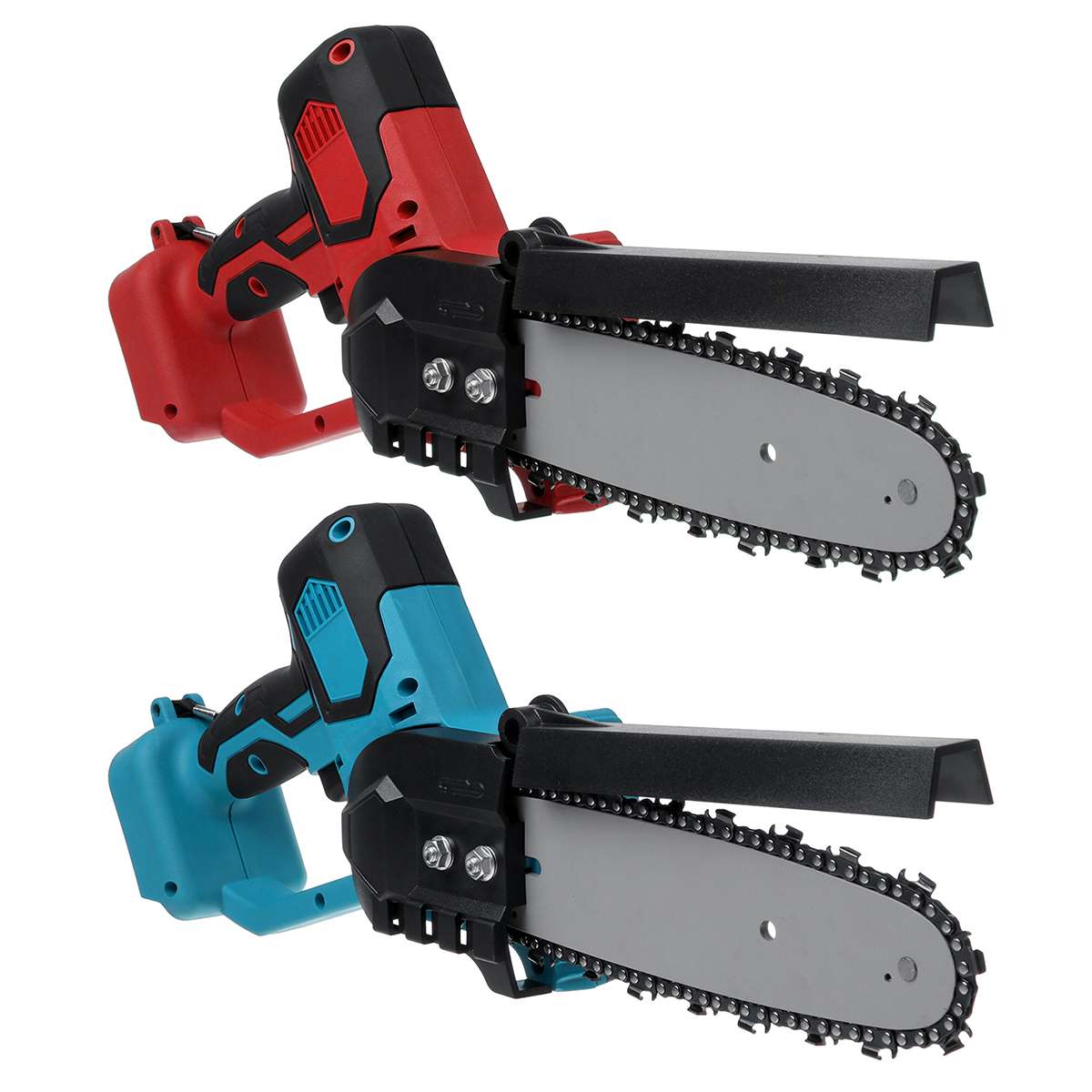 8 Inch Electric Chain Saw Portable Cordless Chainsaw Woodworking Chain Saw Power Tool