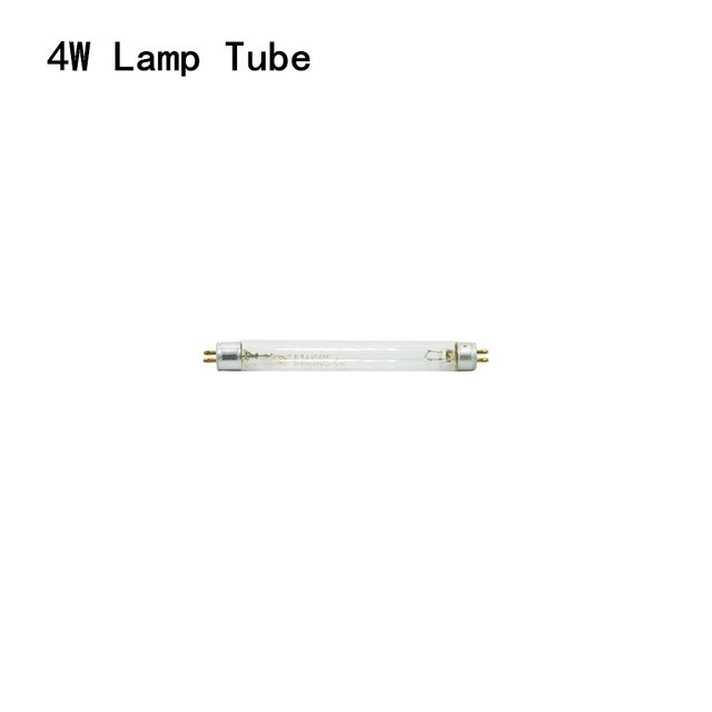 Lámpara Ultravioleta T5 para desinfección, de 220V germicida UVC, esterilización, 4W, 6W, 8W, tubo de luz UV, ozono: 4W Single Tube / With Ozone