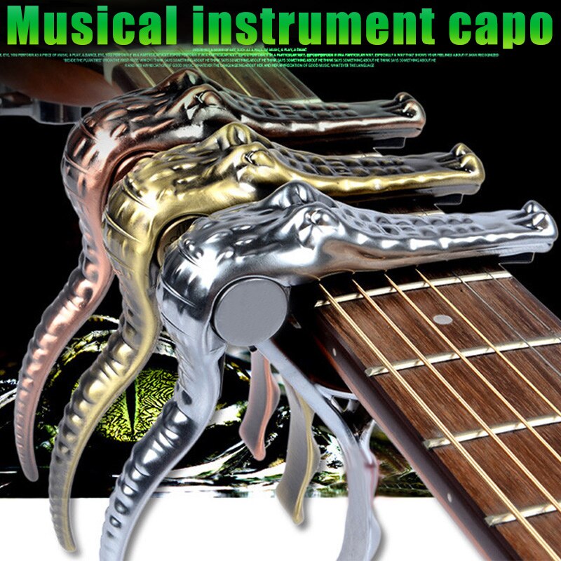 Gitaar Capo Ballad Elektrische Gitaar Tuner Clip U