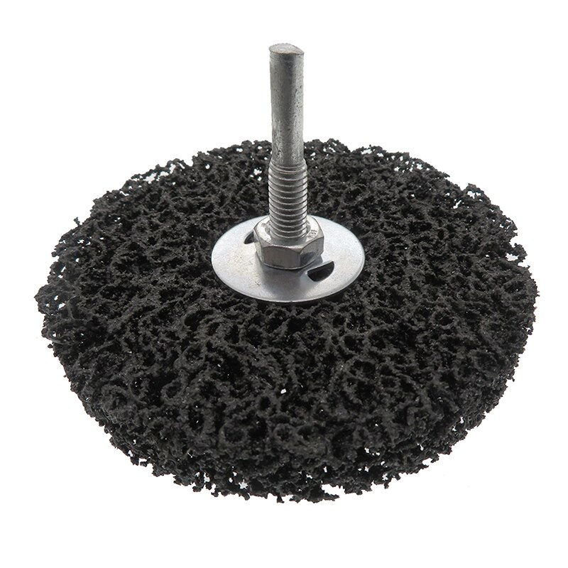 3pcs Strip Discs Abrasive wheel Paint Rust Removal Clean Grinding Wheel Paint Rust Removal Clean For Angle Grinder: 4inch black