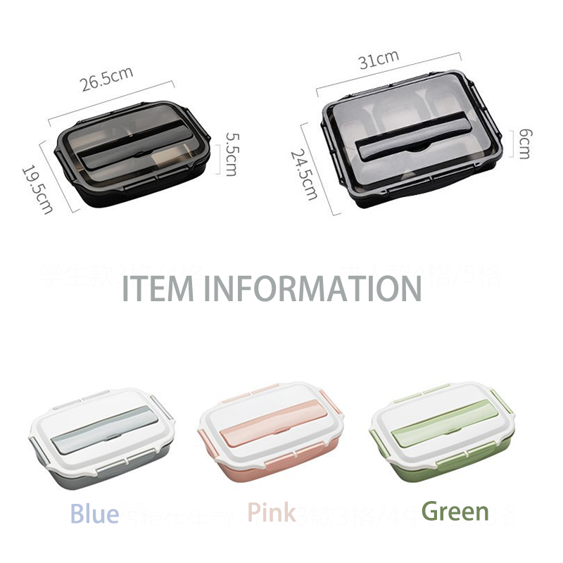 Stainless Steel Thermal Lunch Box Containers with Compartments Leakproof Bento Box Food Container Picnic Office School Lunchbox