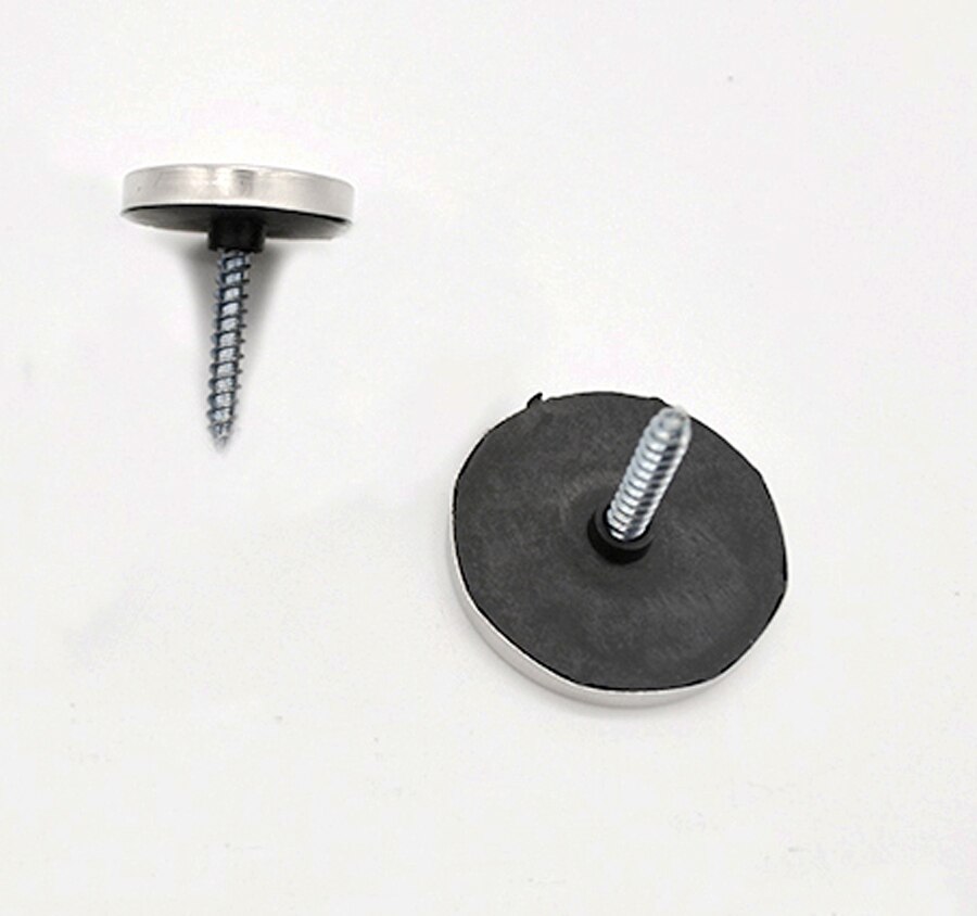 16 mm Dia Edelstahl Kappe Abdeckung Dekorative Spiegel Schrauben, 100 stücke
