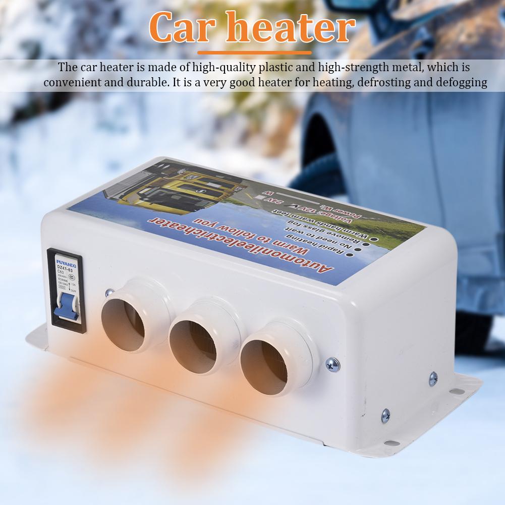 Car Heater 24 V,12V Car Windshield Defogger Heater Portable Auto Heater Fan Car Electric Heater Defroster Demister 500W-1000W