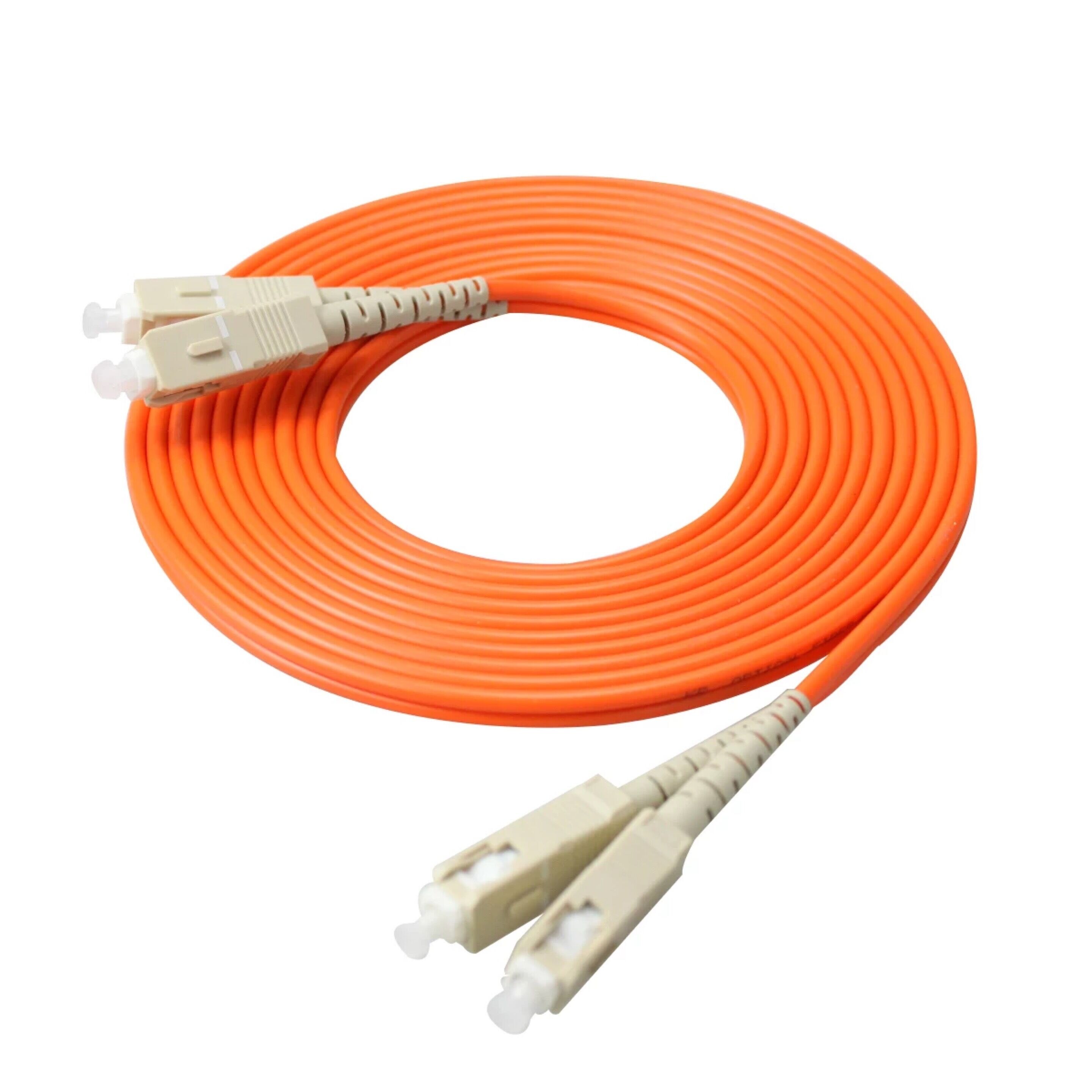 SC/UPC to SC/UPC Optical Fiber jumper Patch Cord Multimode OM1 62.5/125um Fibre Channel Cable 3.0mm