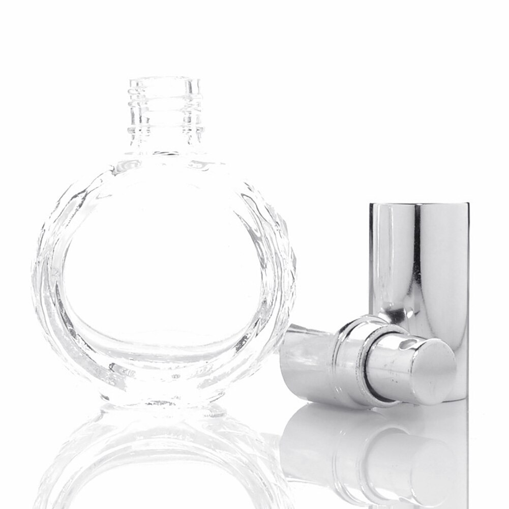 10ml Mini Draagbare Clear Reizen Parfumflesje Navulbare Verstuiver Leeg Glas Parfum Opslag Flessen Travel Organizer