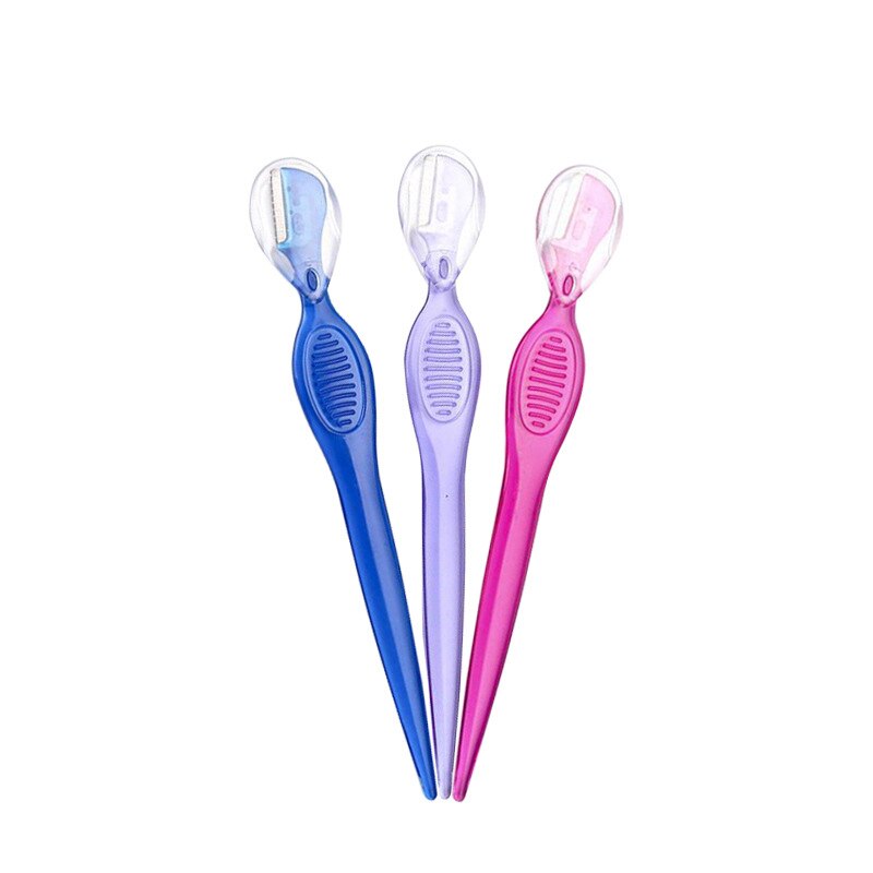 1 tondeuse à sourcils, épilateur pour le visage, lames de rasoir tranchantes et portables, ensemble d'outils de maquillage