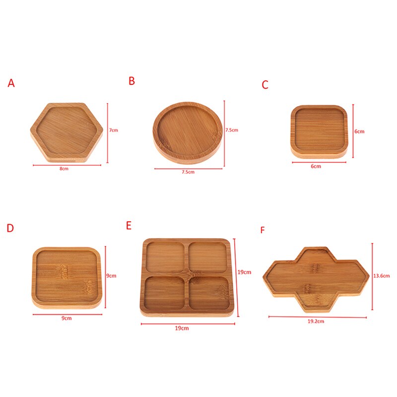 Mini Flowerpots Square Round Juicy Plants Vase Flower Pots Trays Container Small Bonsai Pot Home Ceramic Micro Garden Wedding