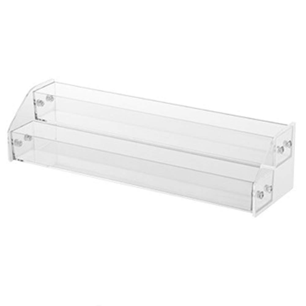 Multi-couche détachable acrylique vernis à ongles support de table affichage clair maquillage organisateur vernis lunettes de soleil plateau support de support: 2-Layers