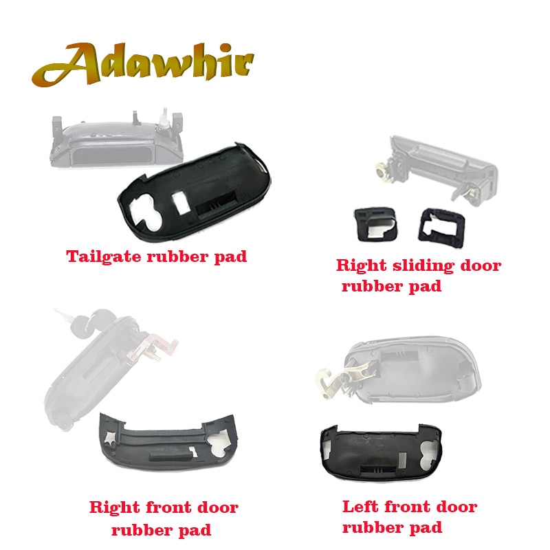701837206 701837205 701837210 701827561Car Door Handle repair rubber pad for VW TRANSPORTER T4 1990-2004