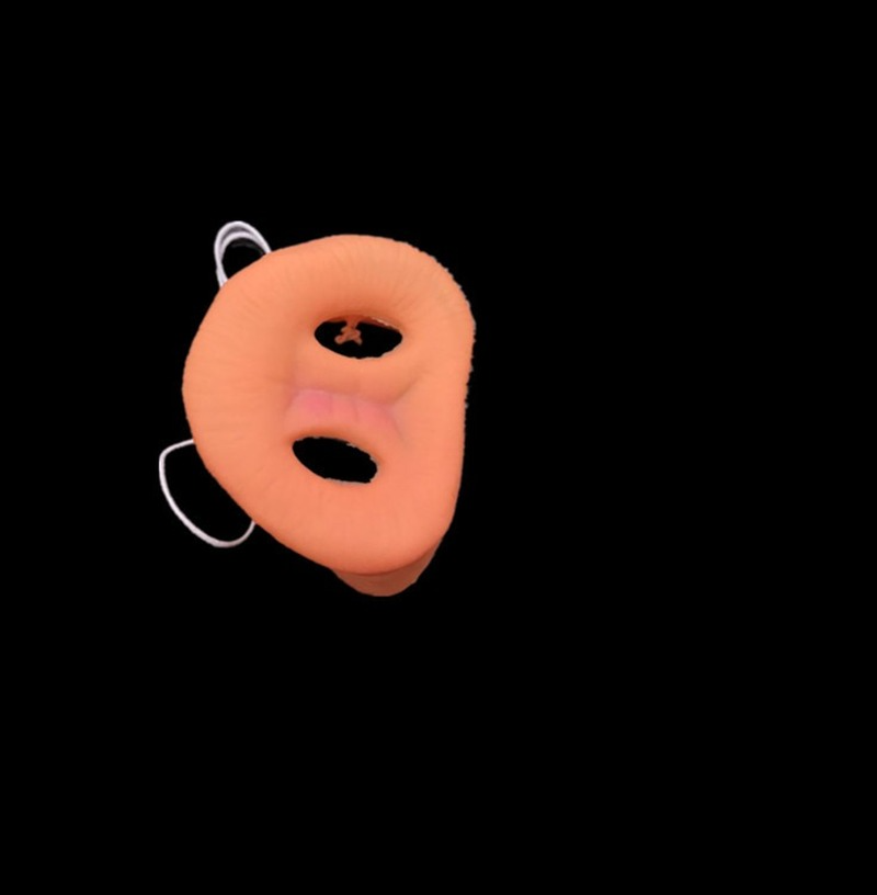 costume cosplay di naso di maiale di Halloween con forniture per feste di compleanno con fascia elastica