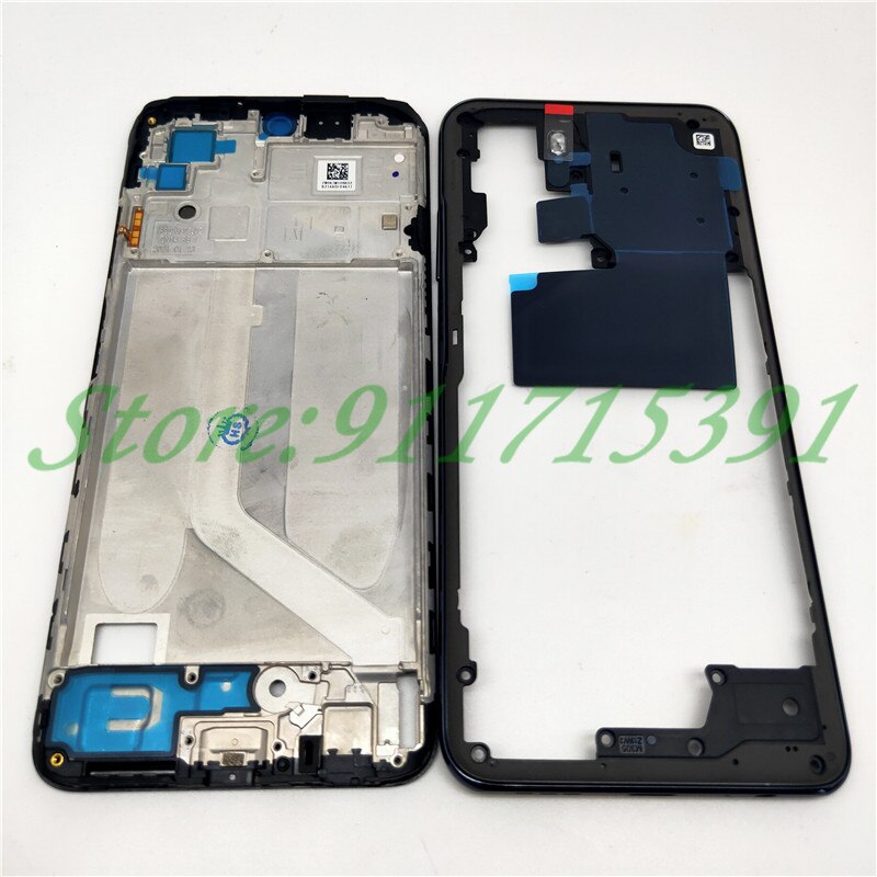 Original For Redmi Note 10 Middle Frame Bezel Faceplate Bezel LCD Frame Repair Spare Parts