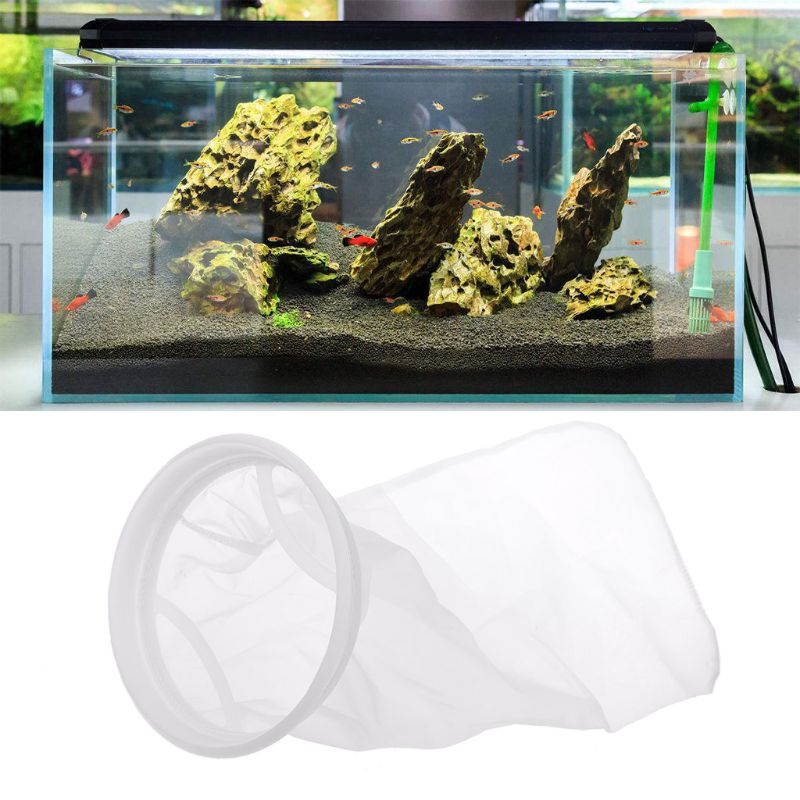 Nylon mesh filter sokpose akvarium marine sump akvarium 200 mikron erstatningspose