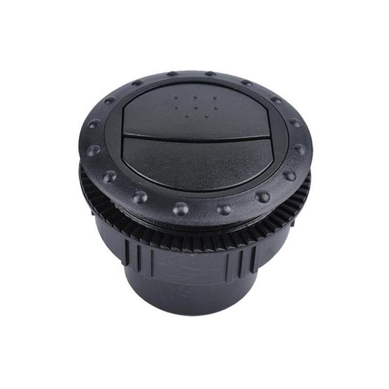 1 st. auto camper atv airco ventilatie luchtuitlaat roterende airco uitlaat ronde plafond ventilatie interieur: C roterend