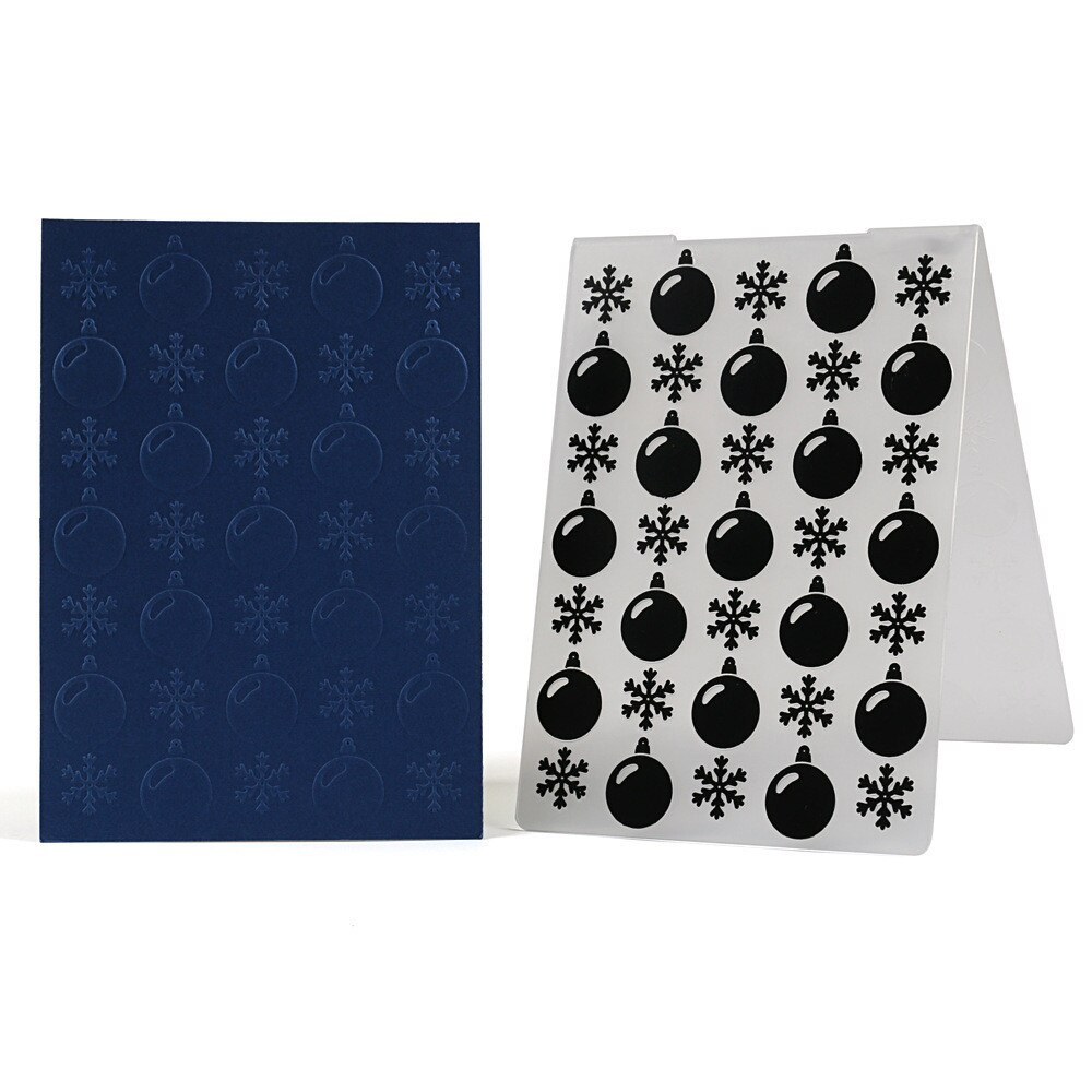 Halloween Christmas Embossing Folders Plastic Embossing Folder DIY Craft Template Paper Cards Making Tool Embossing Folders: 56049