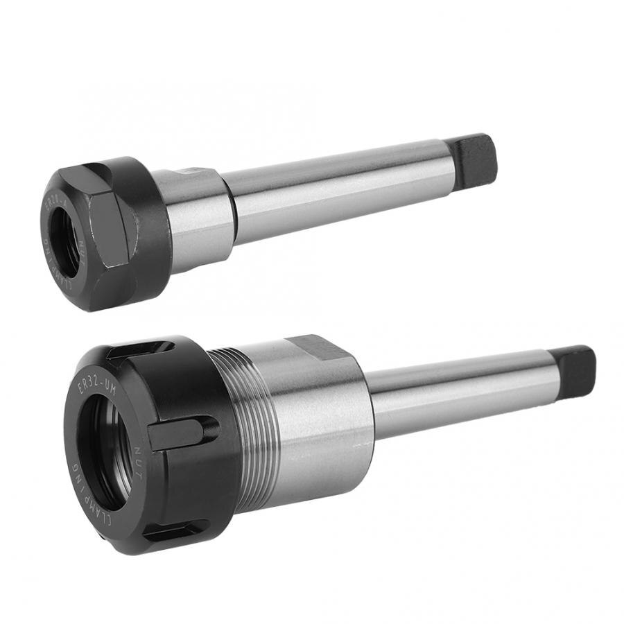 Porte-outil De Mandrin à Pince EVTSCAN MTA2-ER32 - Acier Rapide, Cône Morse MTA2, Pour Fraiseuse CNC Et Tour